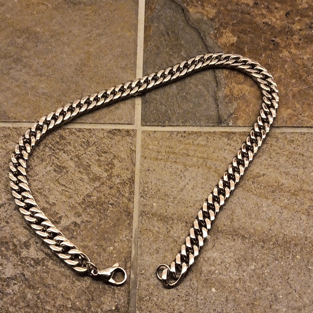 Mens Heavy Stainless steel Biker necklace